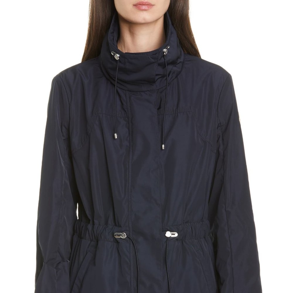 New Authentic Drawstring Waist Short Jacket